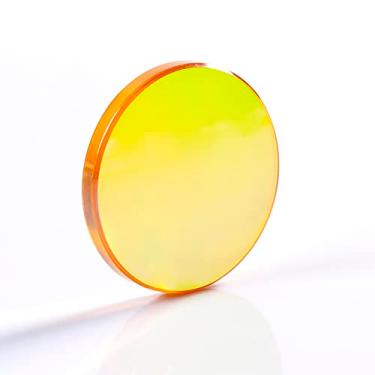 Imagem de MCWlaser Diâmetro da lente de foco CVD ZnSe 15 mm FL: 38,1 mm para cortador de gravador a laser CO2 40W 50W 60W 80W 100W 130W 150W 180W 200W