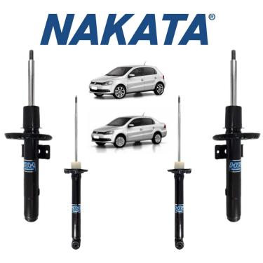 Imagem de Jogo Amortecedor Dianteiro + Traseiro  Nakata Vw Gol G7 2017 A 2020