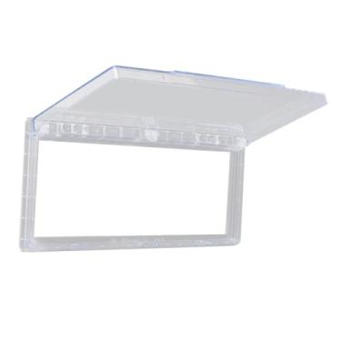 Imagem de Ioensy 86 tipo capa de tomada à prova d'água flip capa à prova de intempéries tampa de saída caixa à prova de poeira capa de painel de saída para armazém, transparente