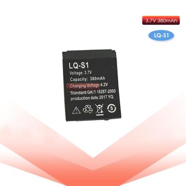 Imagem de Bateria recarregável do polímero do Li-íon  LQ-S1  3.7V  380mAh  AB-S1  DJ-09  DZ09  GJD  HKS-S1
