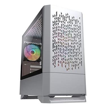 Imagem de Gabinete Gamer Cougar MG140 AIR RGB, Mini Tower, Vidro Temperado, mATX, White, Sem Fonte - 385JM80.0002