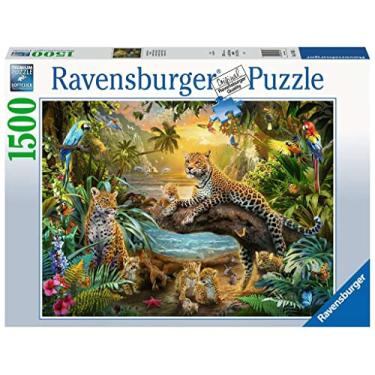 Imagem de Ravensburger Puzzle 17435 Leopardenfamilie im Dschungel - 1500 Teile Puzzle für Erwachsene und Kinder ab 14 Jahren