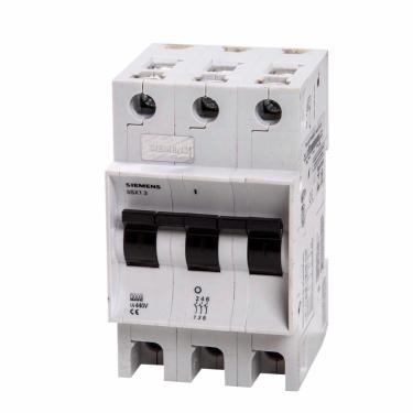 Imagem de Disjuntor C Tripolar 5SX1 - Siemens | 5SX1325-7C 25A