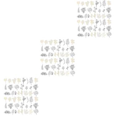 Imagem de BESTonZON 180 Peças Pacote de adesivos de bolso adesivo tema floresta álbuns de fotos de viagem etiquetas de presente o presente etiqueta de papel adesivo para laptop plantar