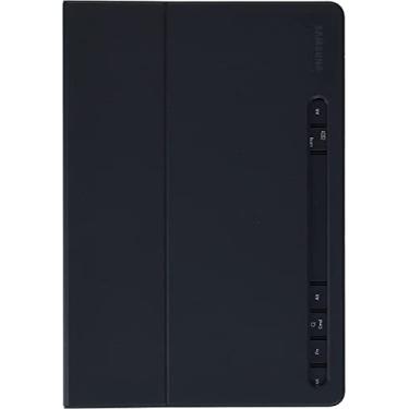 Imagem de Capa com teclado para tablet Samsung Galaxy Tab S8 e Tab S7, versão EUA, Mystic Black