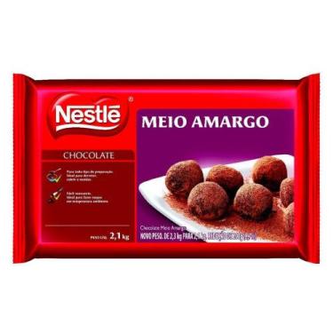 Imagem de Chocolate Meio Amargo Nestle 2,1Kg Barra - Nestlé