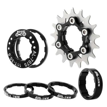 Imagem de ZOCKZ Roda dentada de cassete de velocidade única 12/13/14/15/16/17/18/19/20/21/22T MTB Kit de conversão de velocidade única bicicleta roda dentada de cassete de bicicleta de velocidade única para