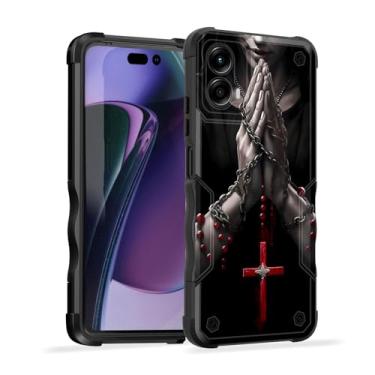 Imagem de EFGWSDER Capa para Moto G Stylus 5G 2024, [camada dupla] [proteção contra quedas de grau militar] [antiderrapante] capa resistente à prova de choque para Motorola Moto G Stylus 5G 2024 6,5 polegadas,