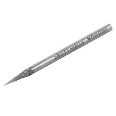 Imagem de Lima Rotativa Cônica 3Mm Para Micro Retífica Haste 3Mm