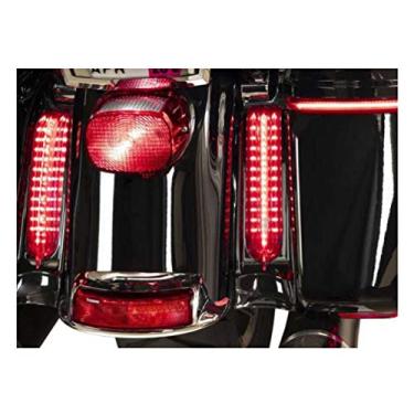 Imagem de Ciro Luzes de painel de enchimento para Ultra e Road King '14 mais novos com todos os LEDs vermelhos em preto