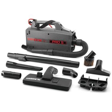 Imagem de Aspirador de Pó Ensacado com Acessórios Inclusos Portátil e Compacto Grau Profissional, 110V 480W,  Oreck Commercial XL Pro 5, Preto