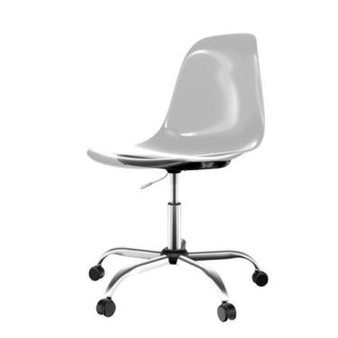 Imagem de Cadeira Para Escritório Eames Pp Base Aço Cromado - Empório Tiffany