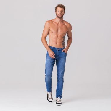 Imagem de Calça Jeans Skinny Masculina Rock e Soda-Masculino