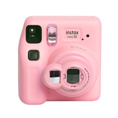 Imagem de MUZIRI KINOKOO Lente close-up para câmera instantânea Instax Mini 7 Plus/Mini 7+/Mini 7S/Mini SE com espelho autorretrato para Fuji Mini 8/Mini 8 +/Mini 9/Mini KT Selfie Espelho - Rosa