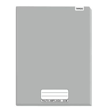 Imagem de Caderno Brochura 96 folhas Pauta Ampliada 2cm - Tamoio
