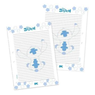 Imagem de Bloco Fichário Stitch Universitário 96 Fls - Dac