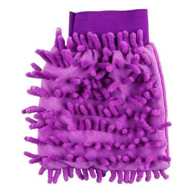 Imagem de Luva de Limpeza Tira Pó N240251-0 Roxo - Quanhe
