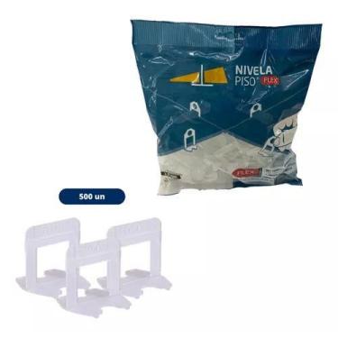 Imagem de Kit 500 Espaçador Nivelador Porcelanato 2,0MM Moldimplas - MOLDIMPLAS