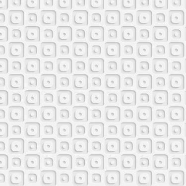 Imagem de Papel Parede Branco Blocos 3D Adesivo Quarto Sala Decorativo - LRP