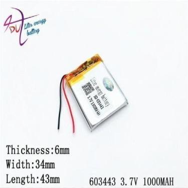 Imagem de Ciclismo Bateria P/ Igpsport 10 Igs10e Bike 2 Fios 1000 Mah - bgb