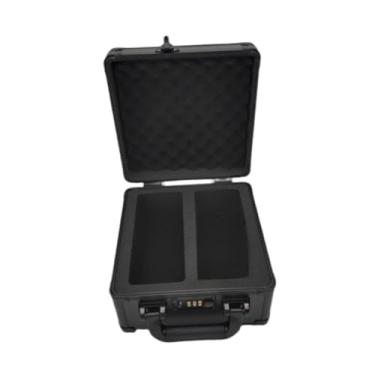 Imagem de EHJRE Caixa de cartão com de segurança, ideal para transporte, estojo para colecionadores, 2 Vagas