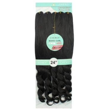 Imagem de Cabelo Boho Curl Fibra Premium Jumbo Gypsy Braids Fulani - Cherey, pre
