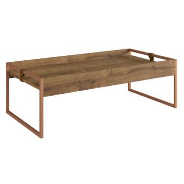 Imagem de Mesa Centro Retangular Columbia 93 cm - Casa Mobili, Woodmel