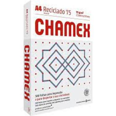 Imagem de Papel Chamex A4 210 X 297mm Eco Reciclado 75g 500fls