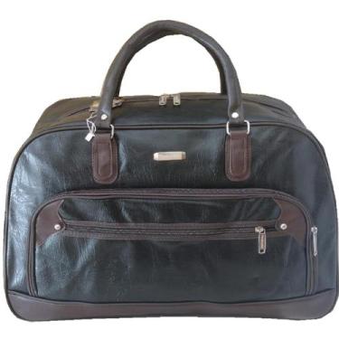Imagem de Bolsa Mala Bagagem Mão Bordo Média Viagem, preta - Fany