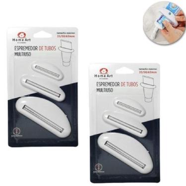 Imagem de Kit 6 Espremedor de Tubo Paste de Dentes Creme Dental Pomada - Saz