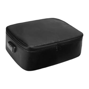 Imagem de Dynwave Bolsa para documentos à prova de fogo Bolsa para armazenamento de documentos Bolsa de viagem para passaportes Escritório Viagens de negócios