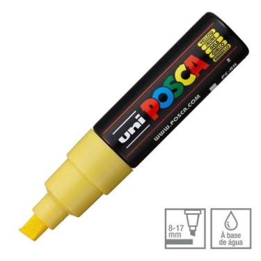 Imagem de Marcador Posca Uni-ball Pc-8k Amarelo 2 1 Ed 1 ed - Uni Ball