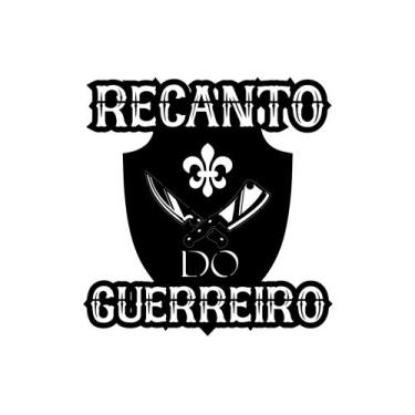 Imagem de Placa Recanto Do Guerreiro Decoração Para Área De Churrasco - CasaBebe