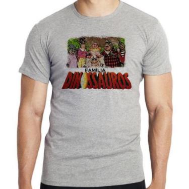 Imagem de Camiseta Família Dinossauro Blusa criança infantil juvenil adulto cami
