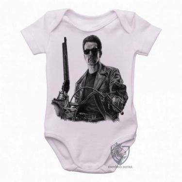Imagem de body nenê criança roupa bebê Exterminador do Futuro moto - Empório Dut