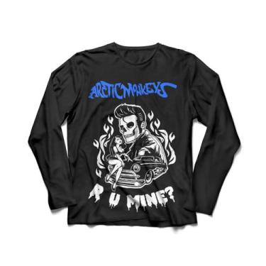 Imagem de Camiseta Manga Longa Feminina Arctic Monkeys AM Indie - Ultrav Store, 