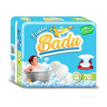 Imagem de Fralda infantil descartavel badu, EG