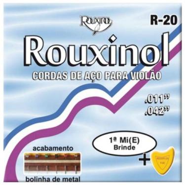 Imagem de Rouxinol - Encordoamento Para Violão Aço Inox R20