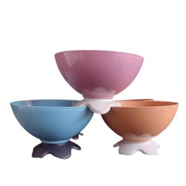 Imagem de Taça de sobremesa com 6 peças de plástico 350ml - DM Plas - Dmplas