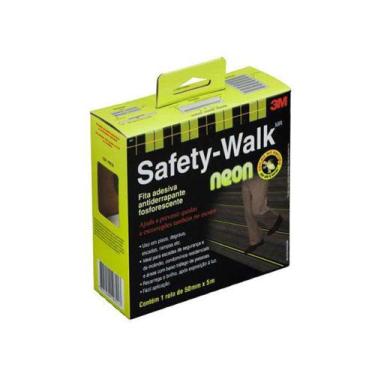 Imagem de Fita Antiderrapante Neon Safety-Walk 500x5cm - Scotch