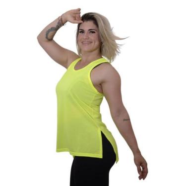 Imagem de Regata Feminina Dry Furadinho Tapa Bumbum Treino Academia - FRV Moda F