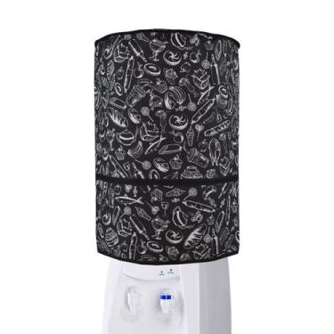 Imagem de Capa De Galão De Água 20l Preto E Branco - Recanto da Costura