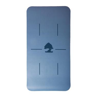 Imagem de ARIMO Tapete de Yoga Mini PU 4 mm Biodegradável Proteção Articular 64x33 cm (Azul)