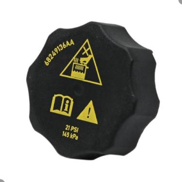 Imagem de Tampa Reservatório Expansão Fiat Toro Argo Cronos Mobi Uno 3cc Jeep Re