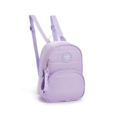 Imagem de Mini Mochila De Costas Bag Bolsa Feminina Escolar Passeio - Seanite, L