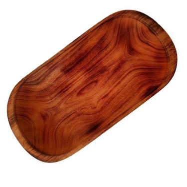 Imagem de Gamela Gigante Madeira Para Churrasco Carne Peixe Decoração GG - Artes