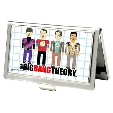 Imagem de Buckle-Down Porta-cartão de visita – desenho dos personagens The BIG BANG THEORY – Pequeno
