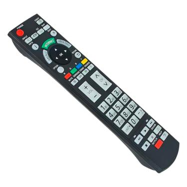 Imagem de Controle remoto de substituição N2QAYB000777 compatível com Panasonic Viera Plasma LCD TV N2QAYB000704 N2QAYB000777S TC-P55VT50 TC-65PS64 TC-P65ST50 TC-P65GT50 TC-P50GT50 TC-P50GT50 TC-P50GT50