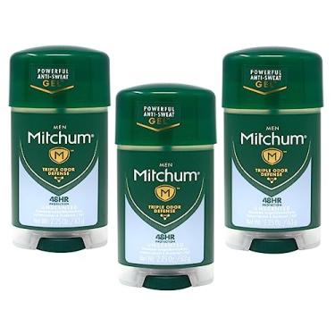 Imagem de Mitchum Antitranspirante e Desodorante Em Gel Transparente, Sem Perfume para Homens, 2,25 Onças (3 Unidades)