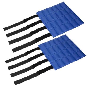 Imagem de KURSHOW Envoltórios de perna de gelo para botas de gelo, envoltórios refrescantes para lesões de cavalo, bolsa de gelo reutilizável para pernas de cavalo, joelho, jarrete, almofadas frias para cavalos
